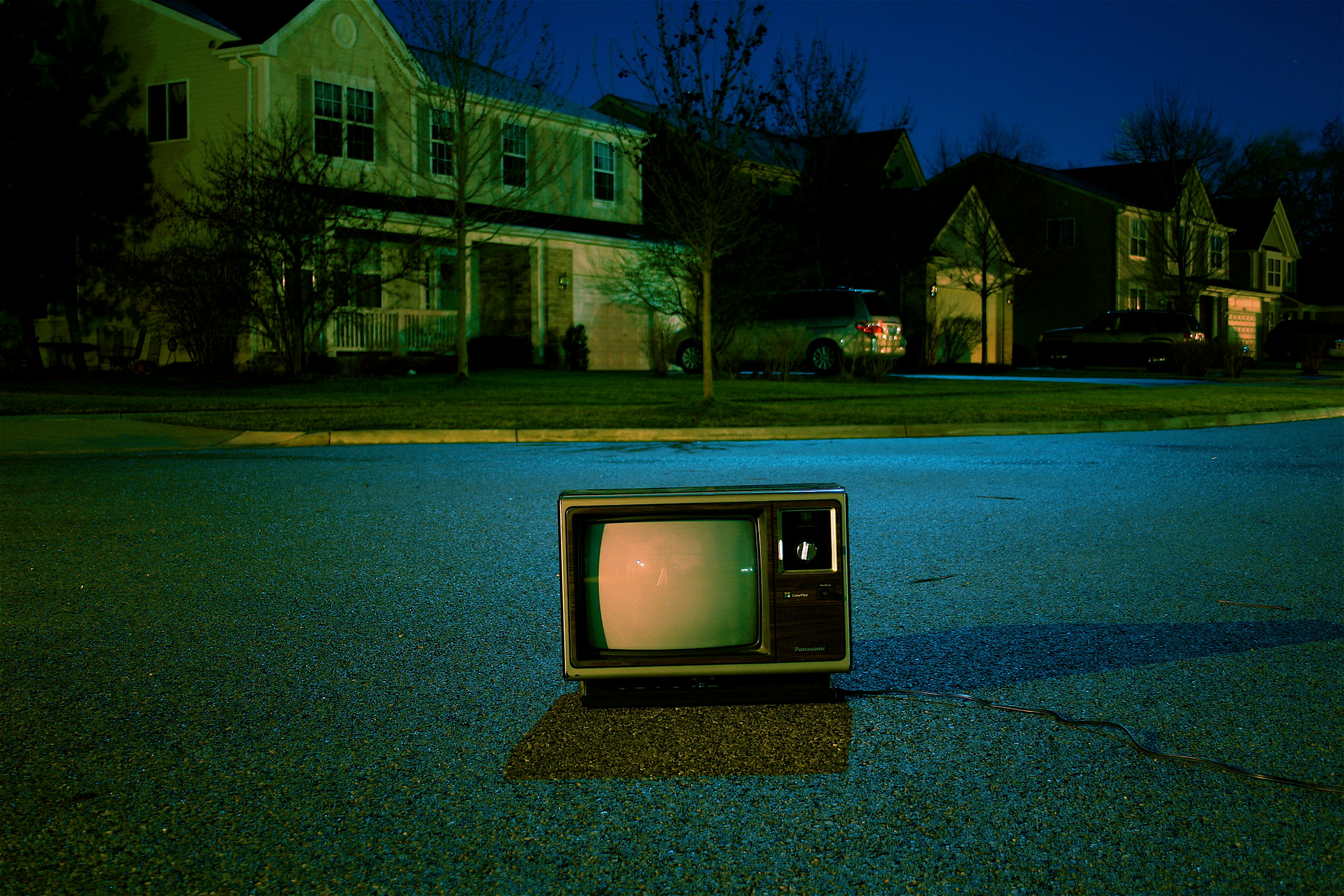 Television on the street